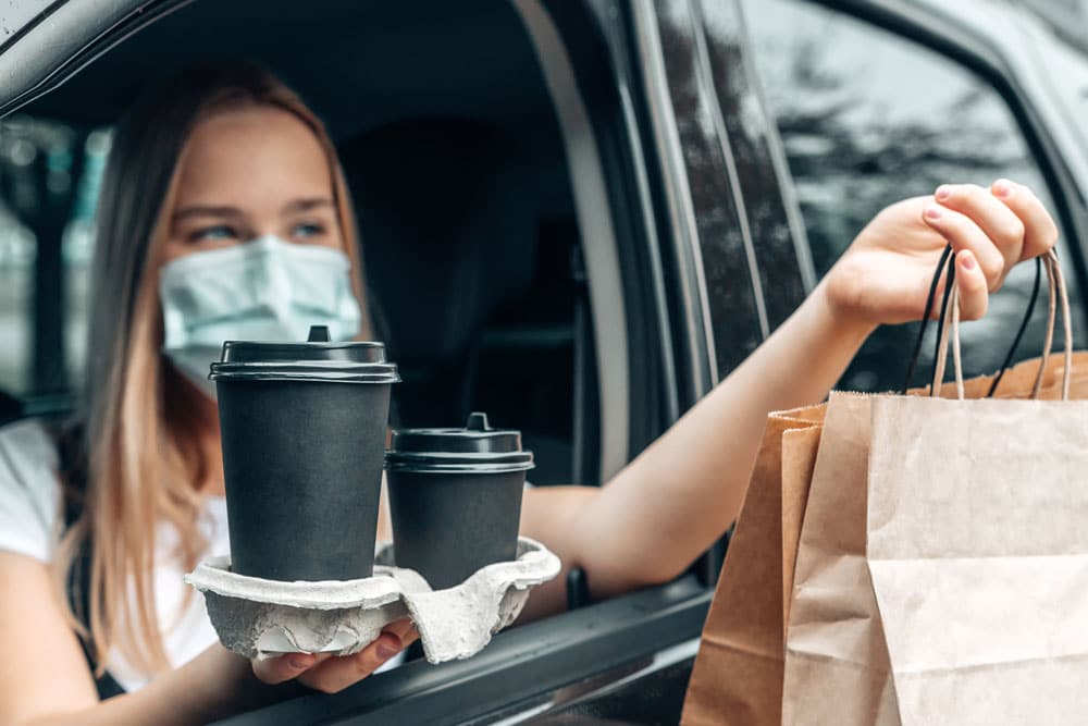 Matériel professionnel de vente à emporter